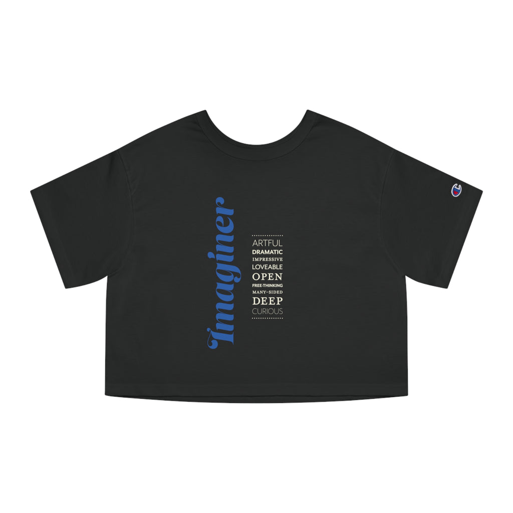 Imaginer - Adult Cropped Champion® Tee