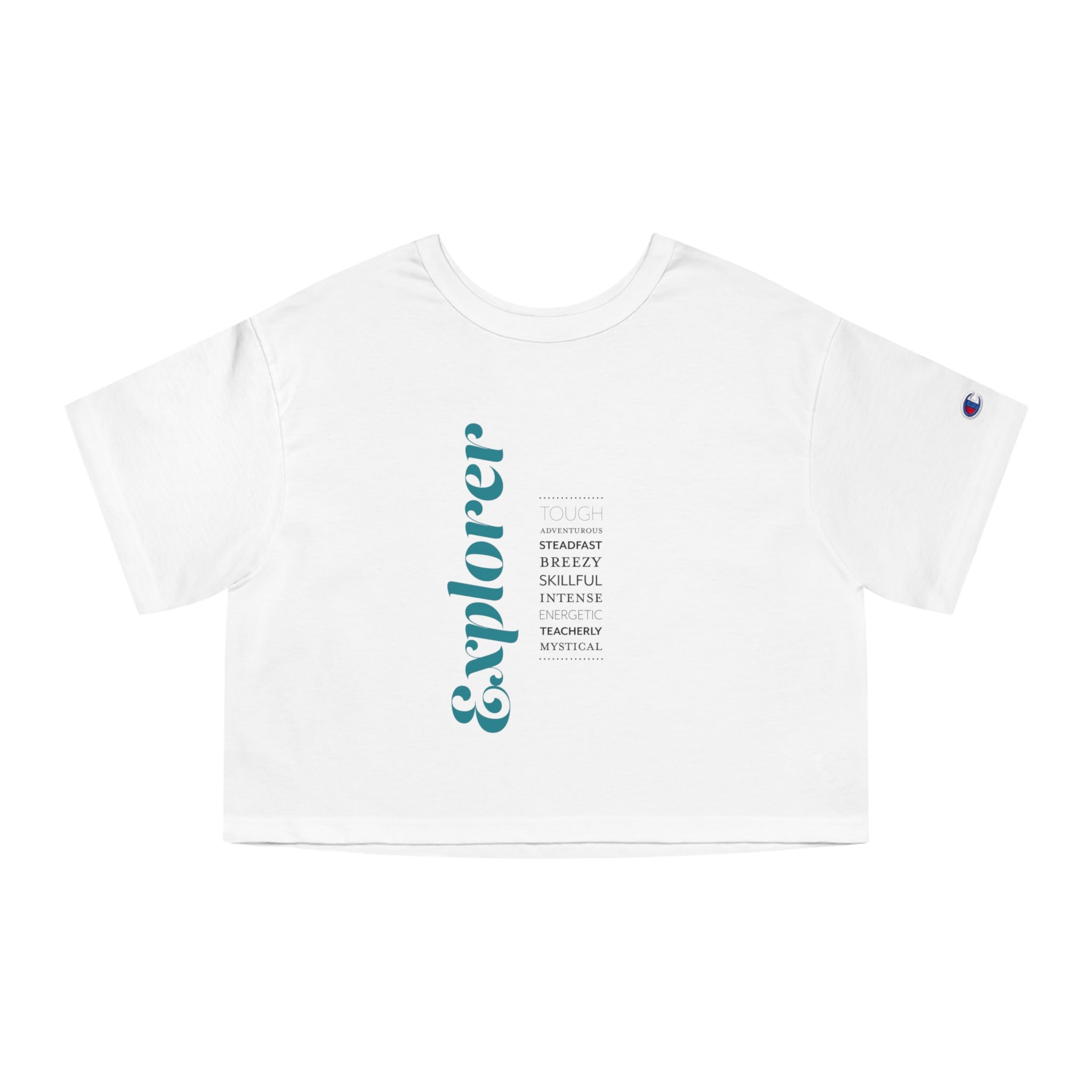 Explorer - Adult Cropped Champion® Tee