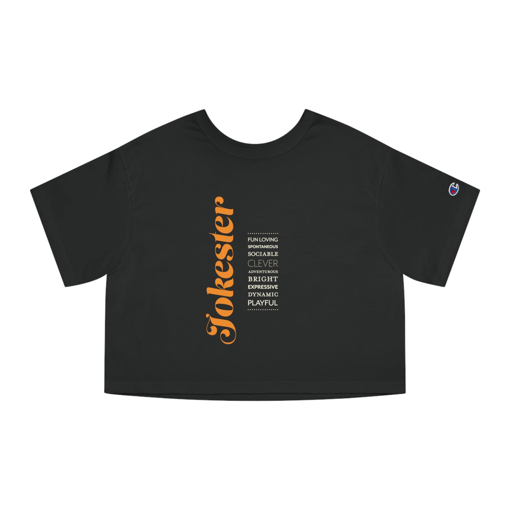 Adult Cropped Champion® Tee - Jokester