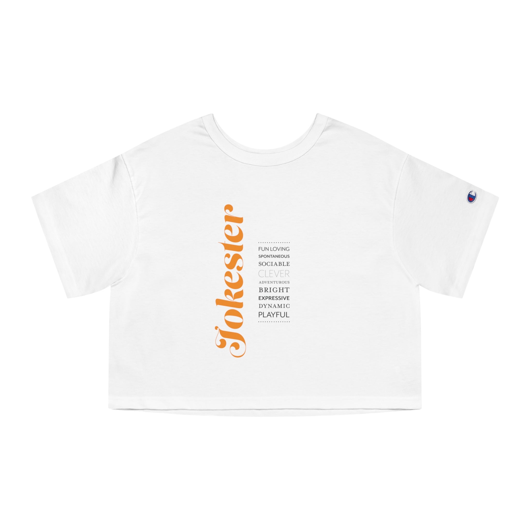 Adult Cropped Champion® Tee - Jokester
